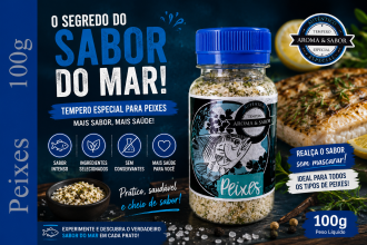 Tempero para Peixes pote 150g